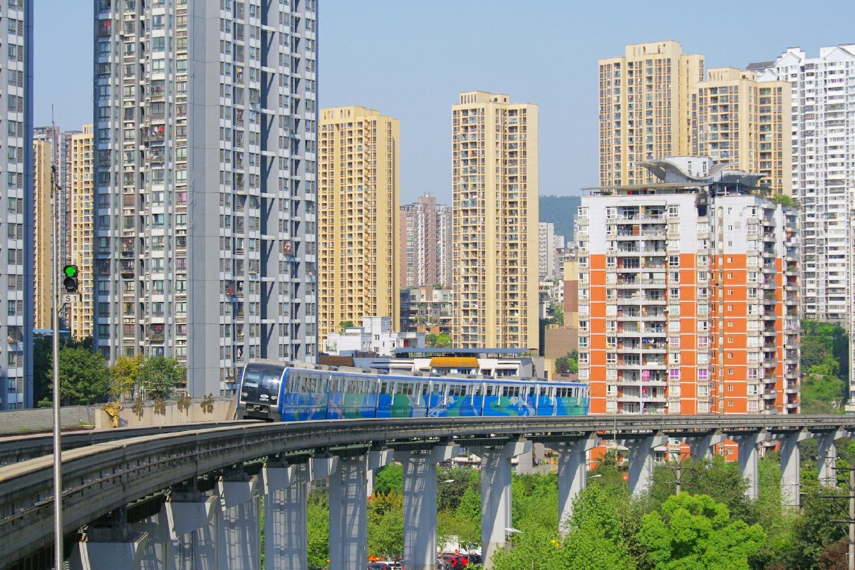 重庆轻轨3号线金竹站