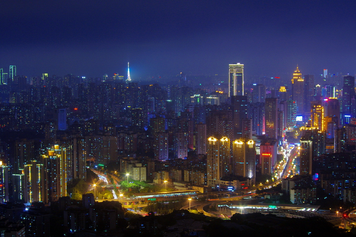 重庆九街壹华里夜景公园
