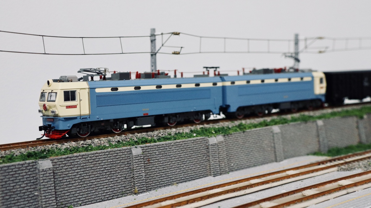 韶山4gss4g型电力机车郑局乡段0337货运主力
