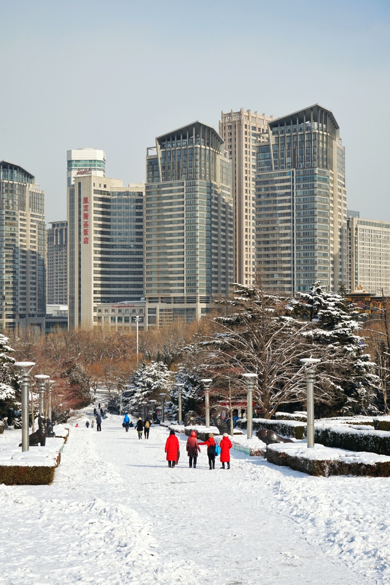 冬天的歌摄于大连劳动公园