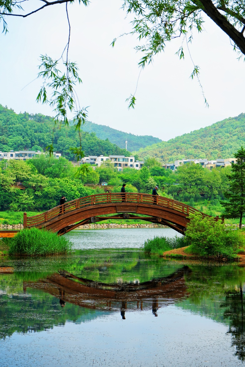 西郊棠梨沟公园风光