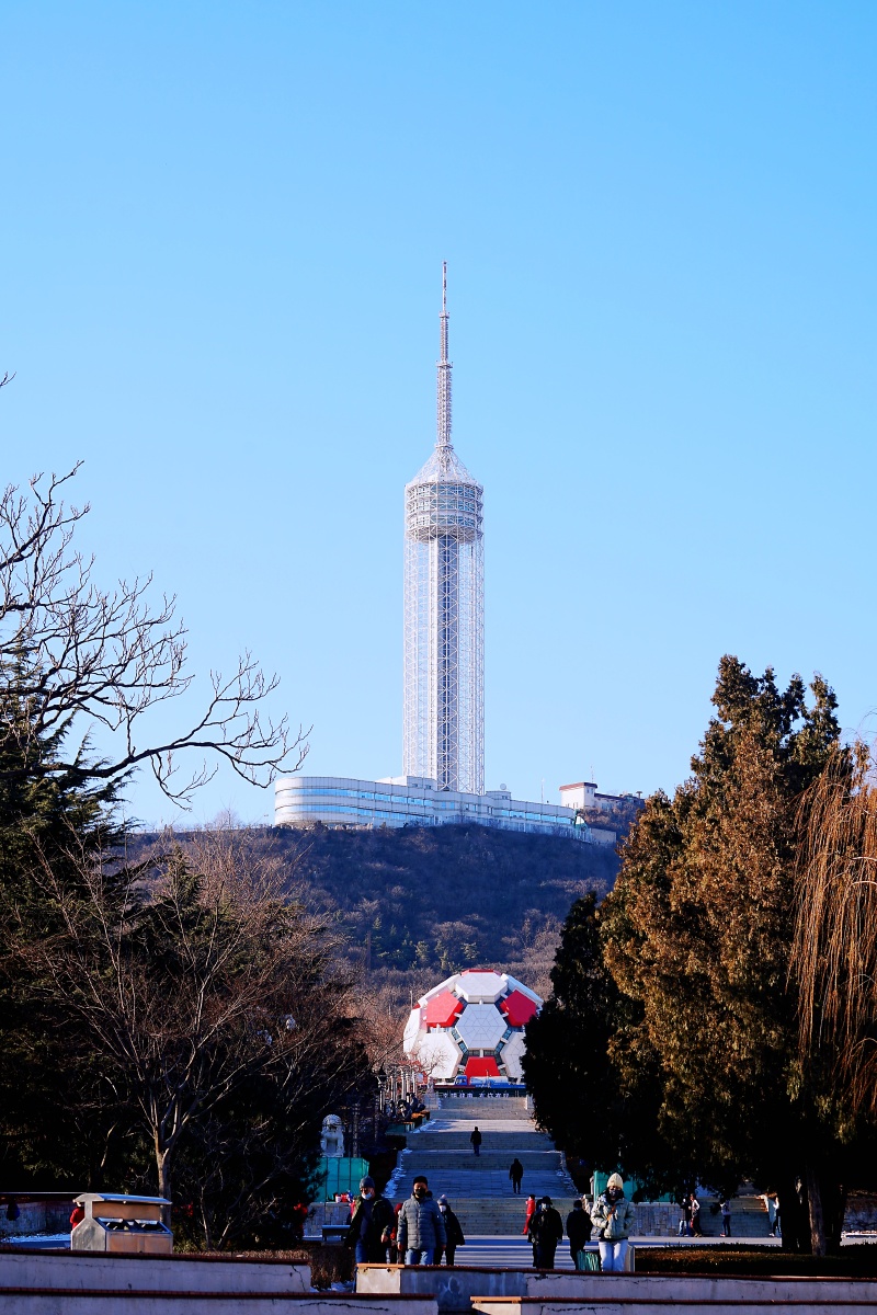 冬天的歌摄于大连劳动公园