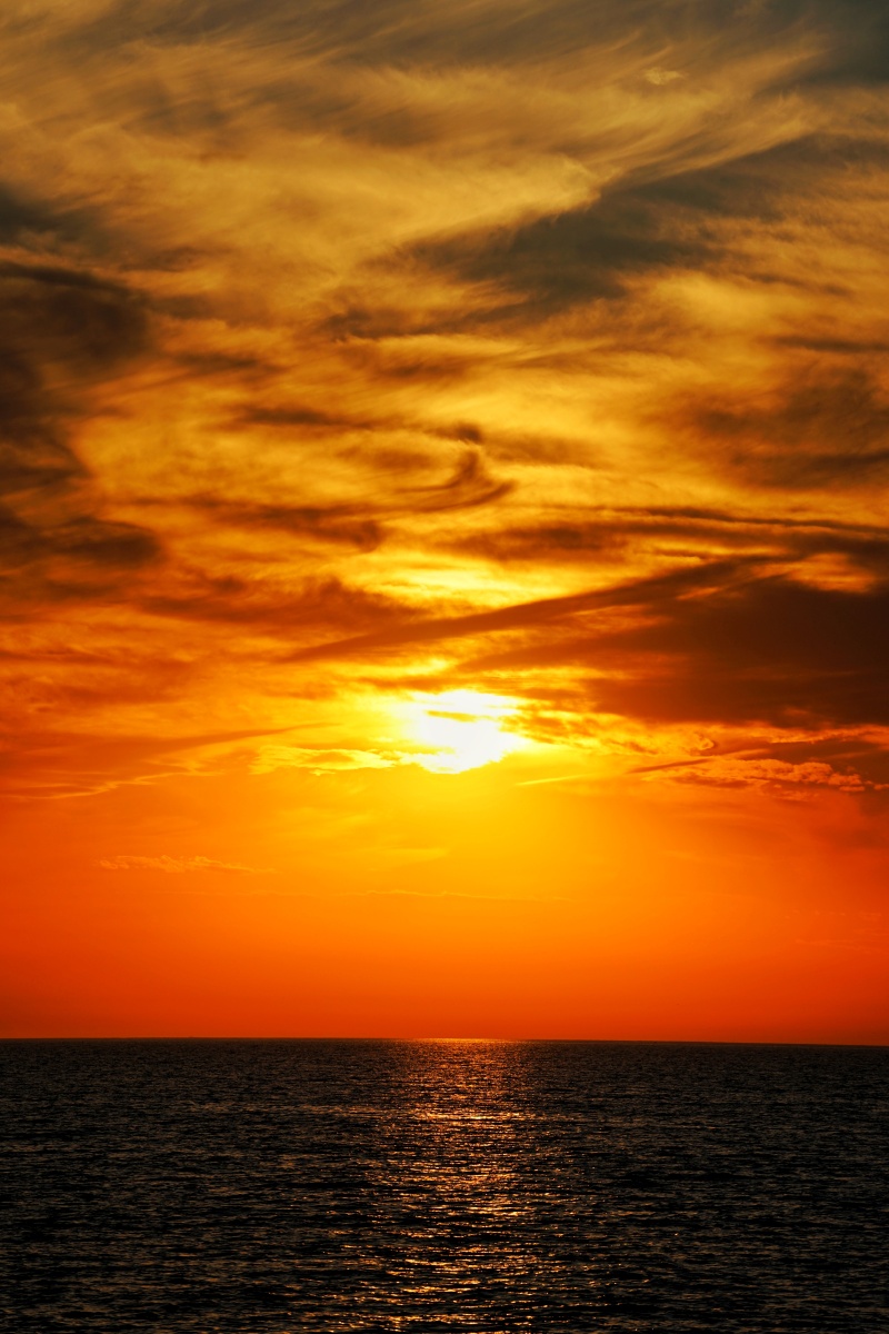 红艳艳的火烧云