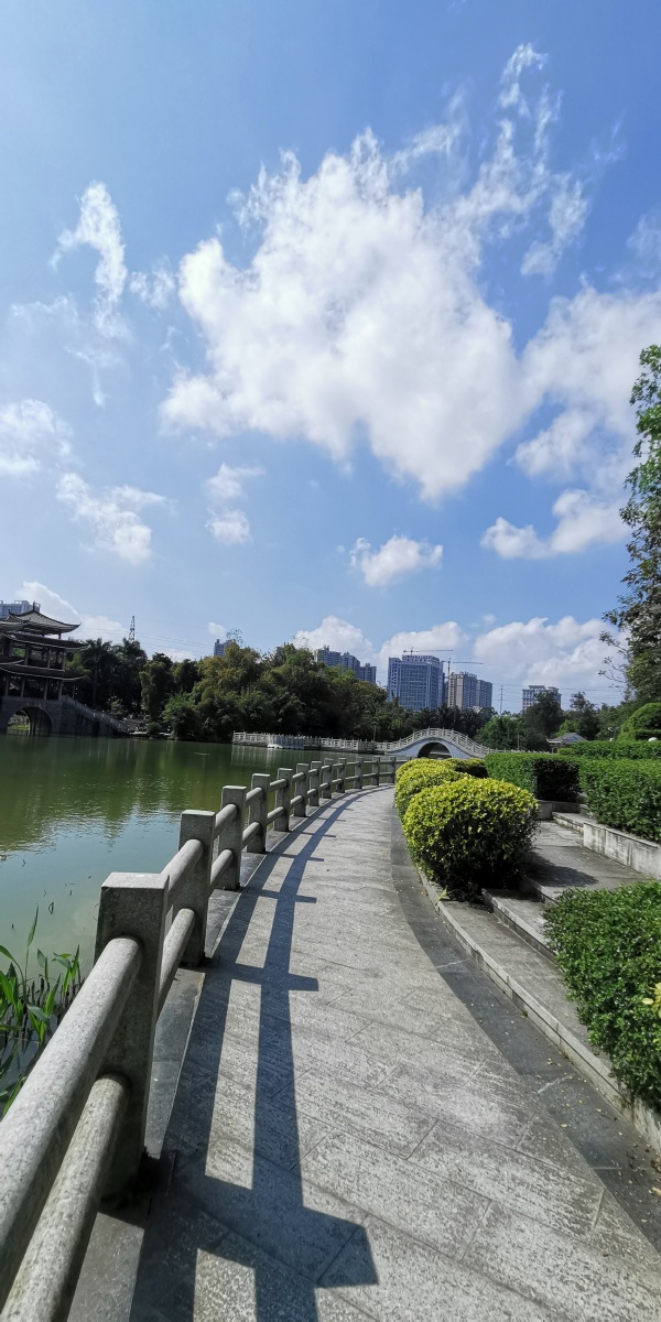 梦想在远方.广西南宁狮山公园.