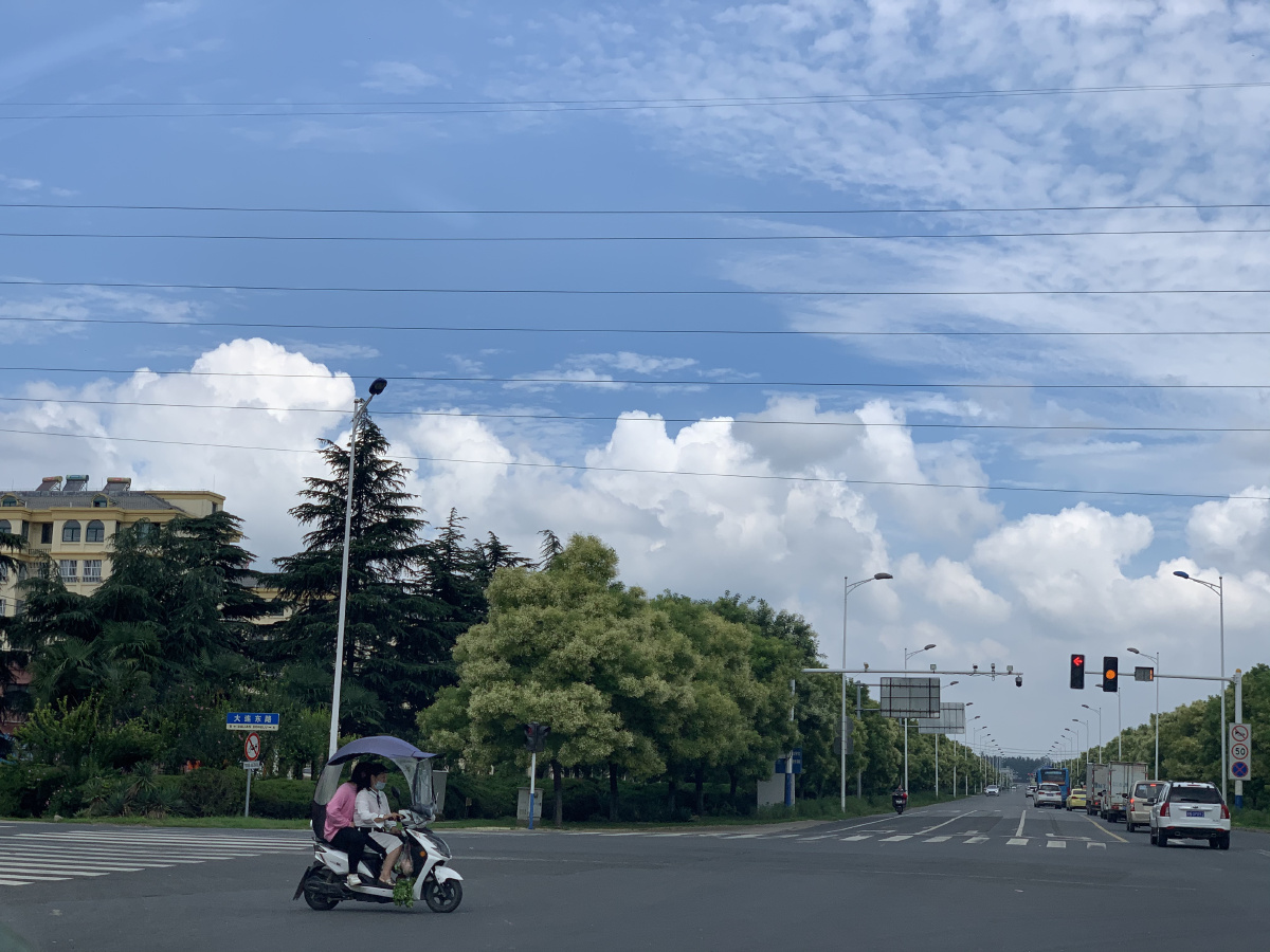 下班回家路上的风景