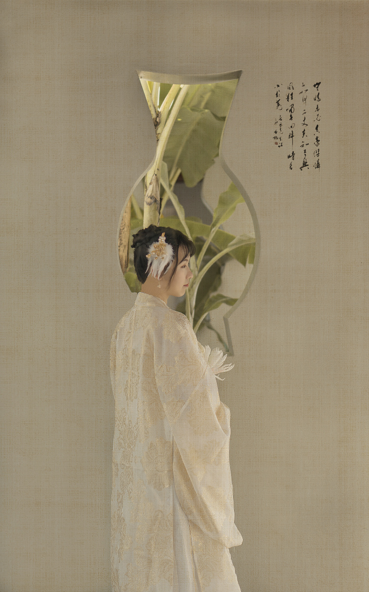 第一次尝试工笔画风格 - 威衿衿子青