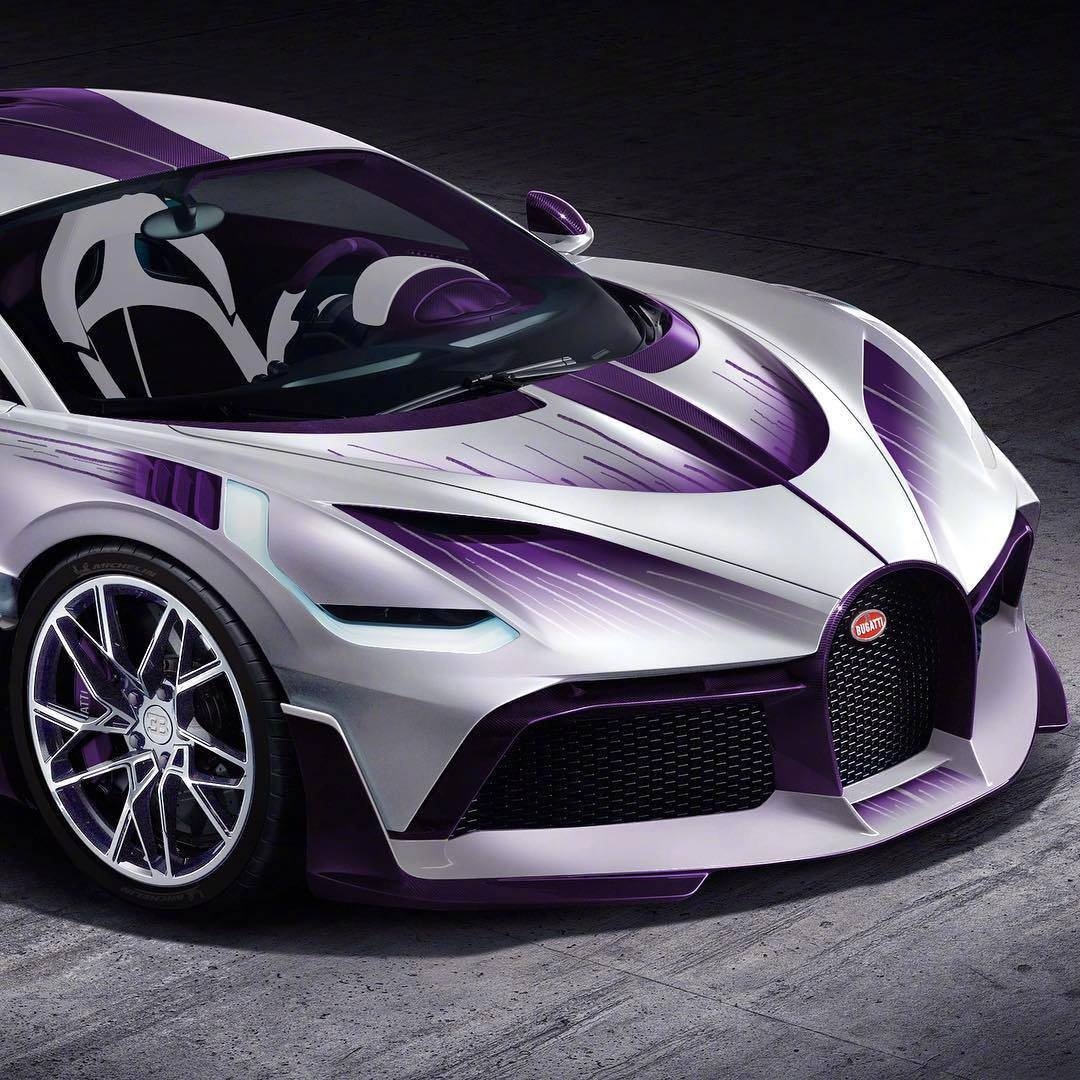 布加迪divo紫贵定制用钱砸出来的高贵气质和与众不同