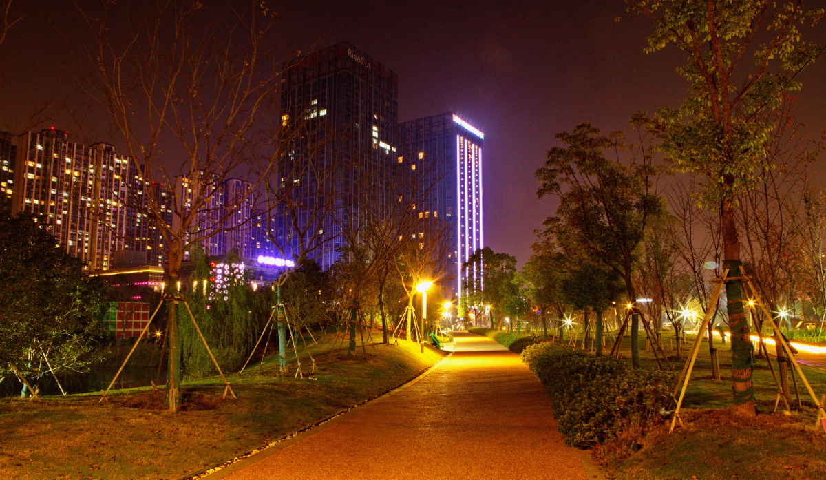 中央艺术公园夜景