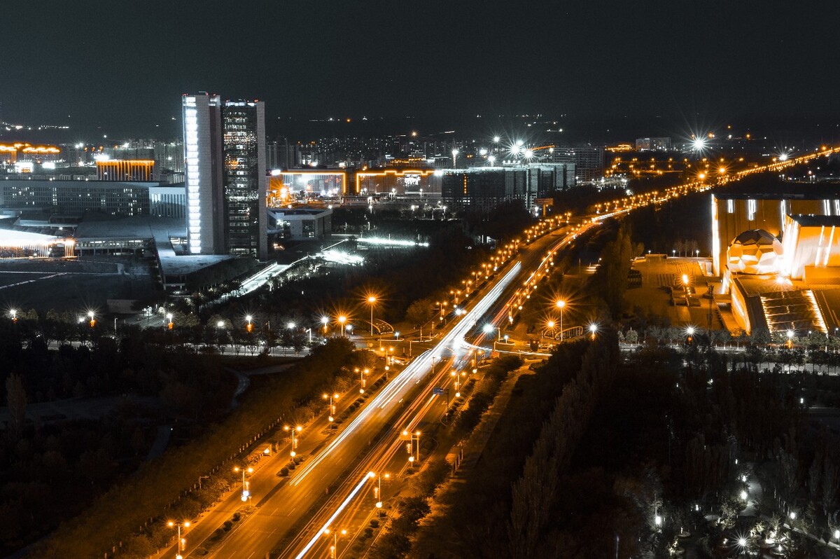 克拉玛依夜景