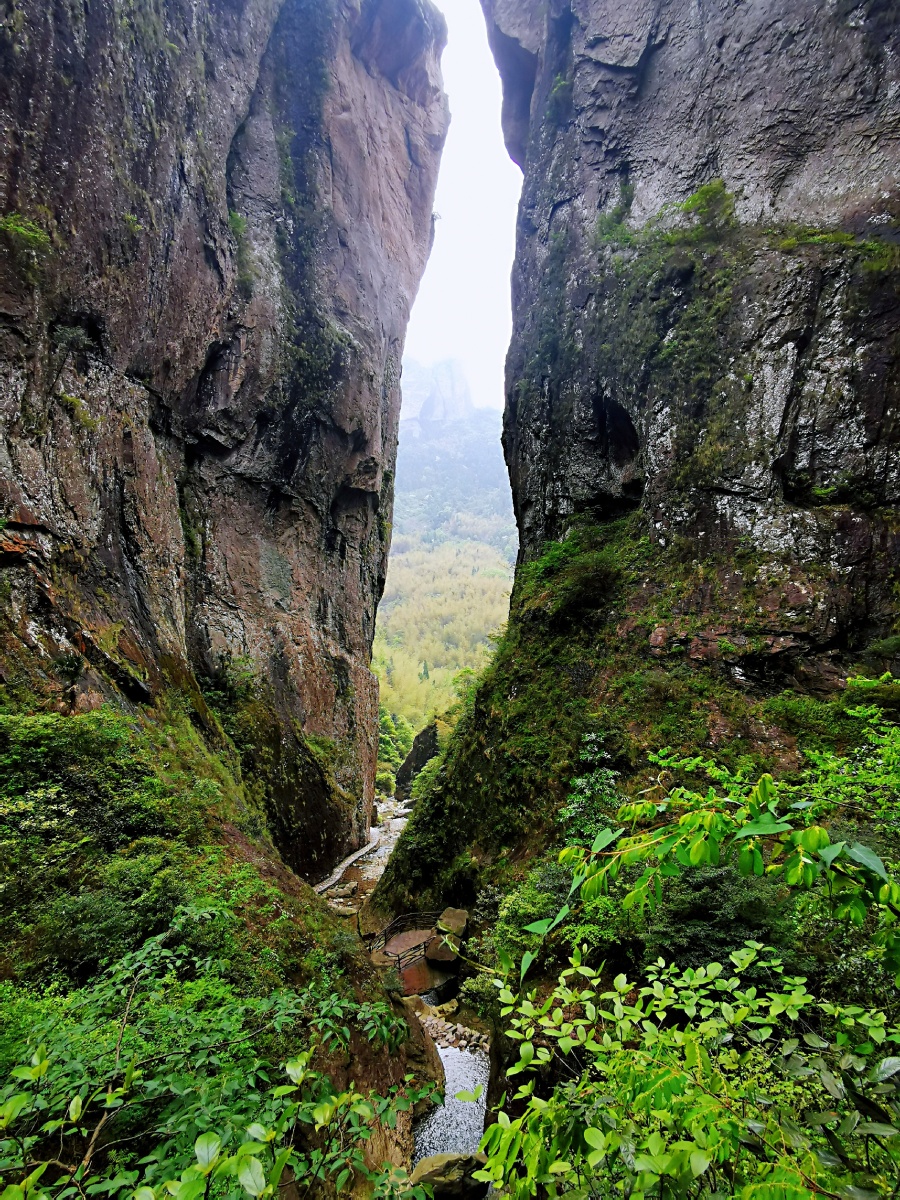 雁荡山显胜门风光