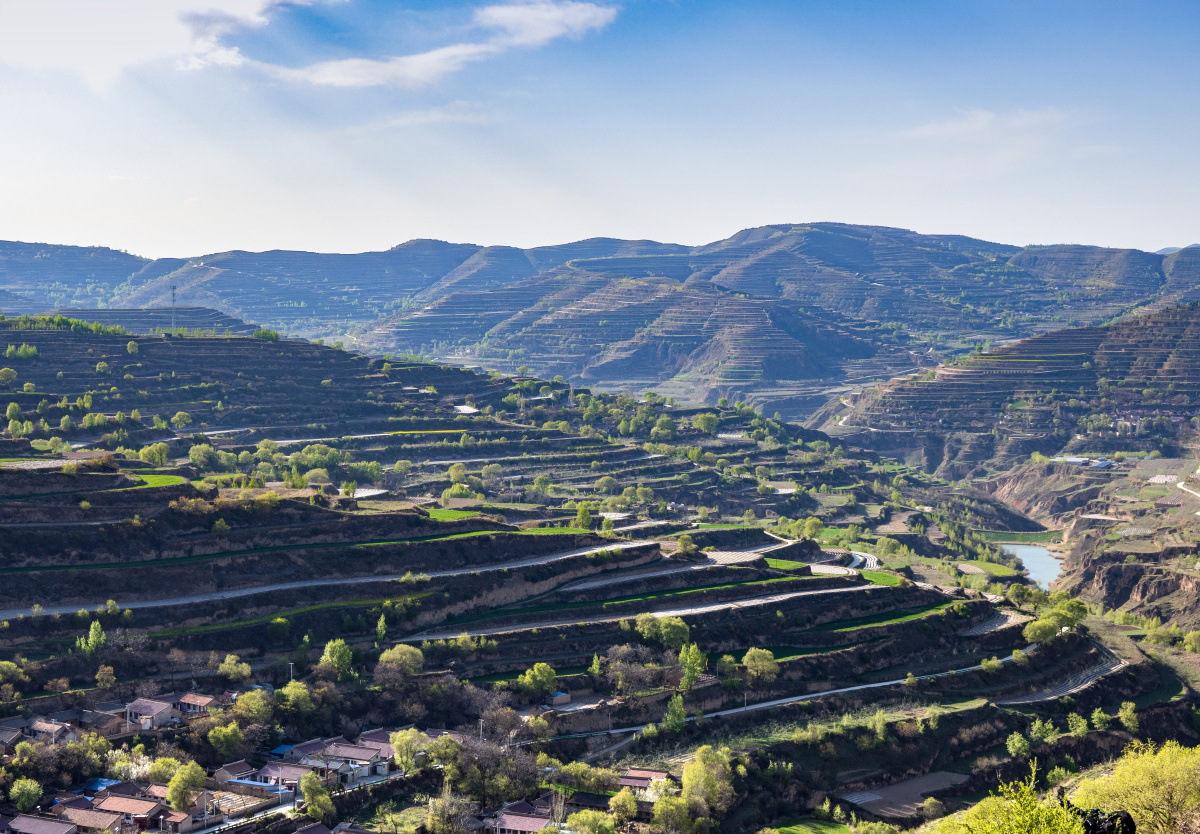 庄浪梯田还是看赵墩