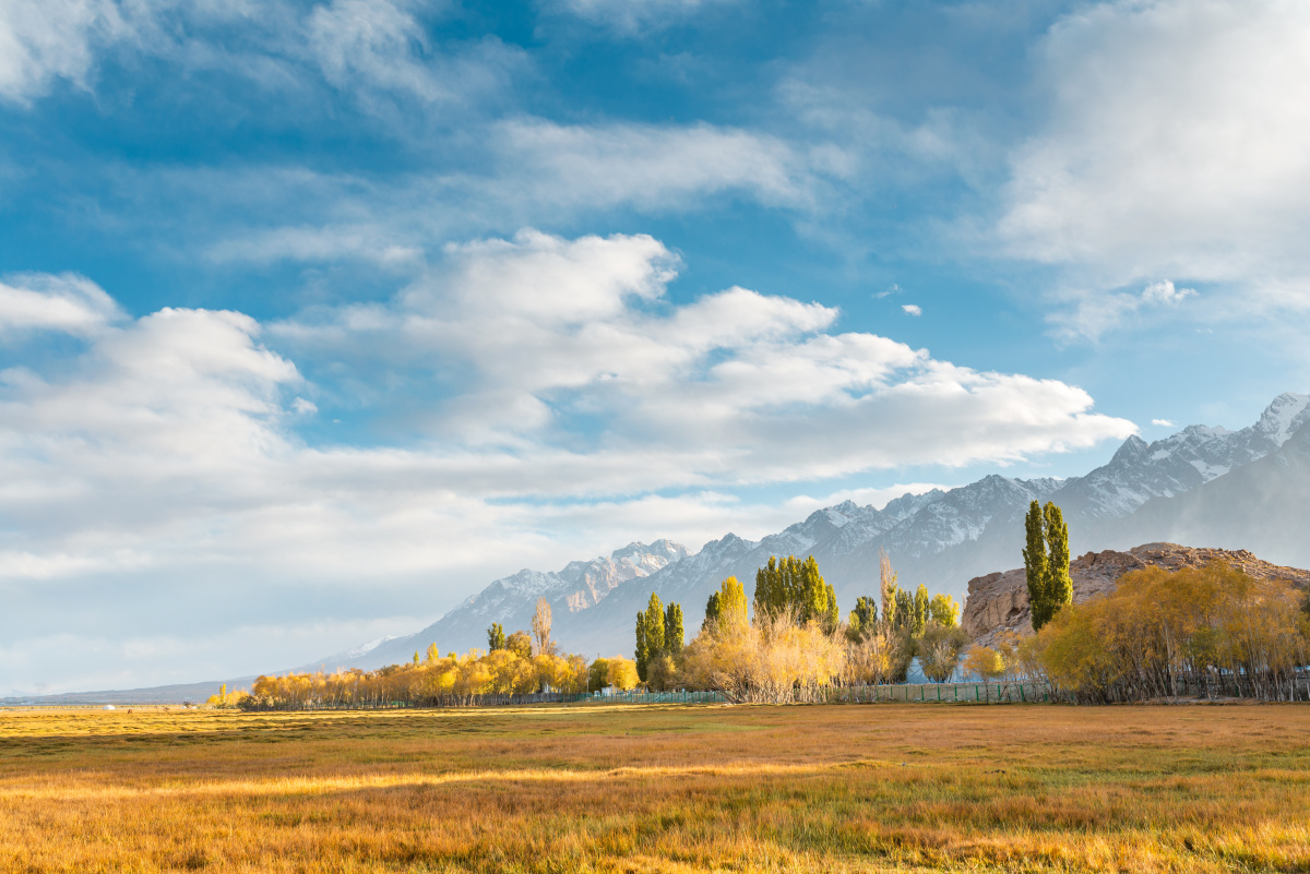 中国新疆喀什塔什库尔干石头城秋色自然风光 - 旅行摄影杨小蟹 - 图虫