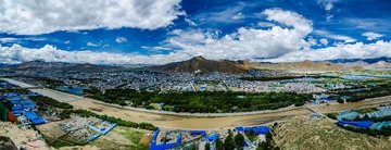 日喀则全景