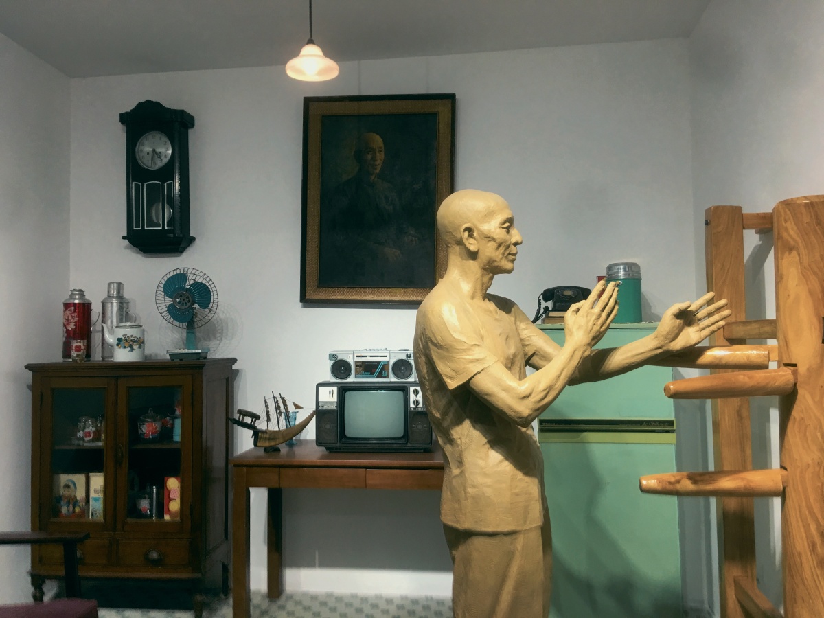 叶问木人桩还原图?