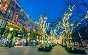 三里屯彩灯