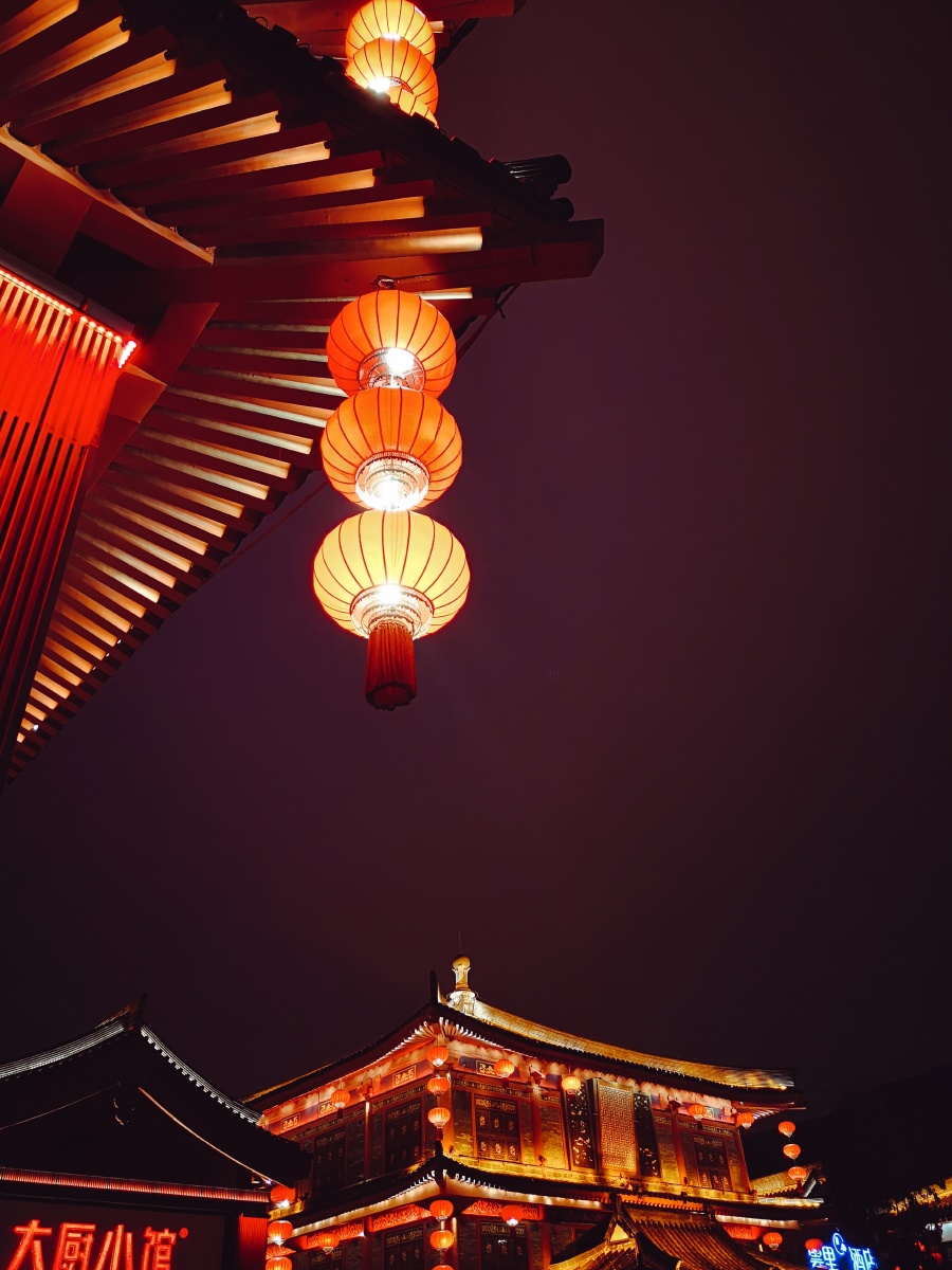 大唐不夜城,十三朝古都长安的繁华盛景.