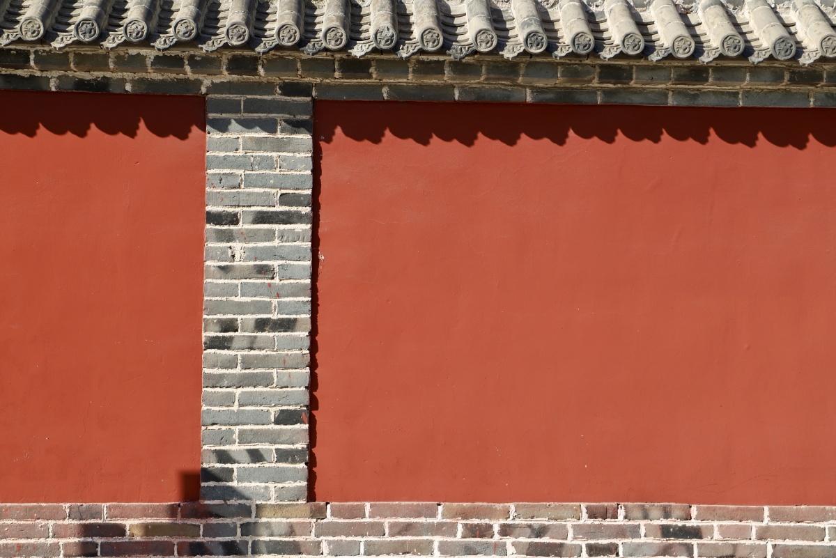 红墙白瓦恋一城许一人之心等一人