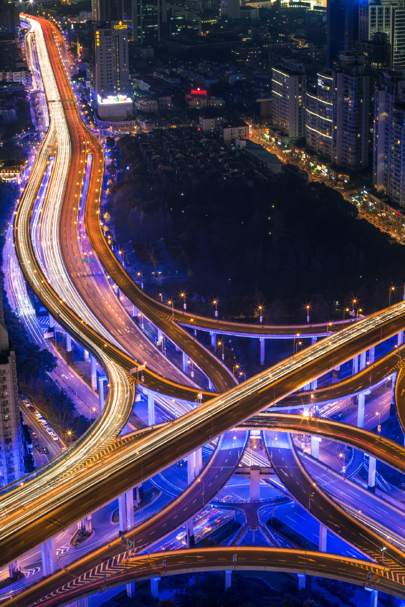 一个魔都的繁荣景象