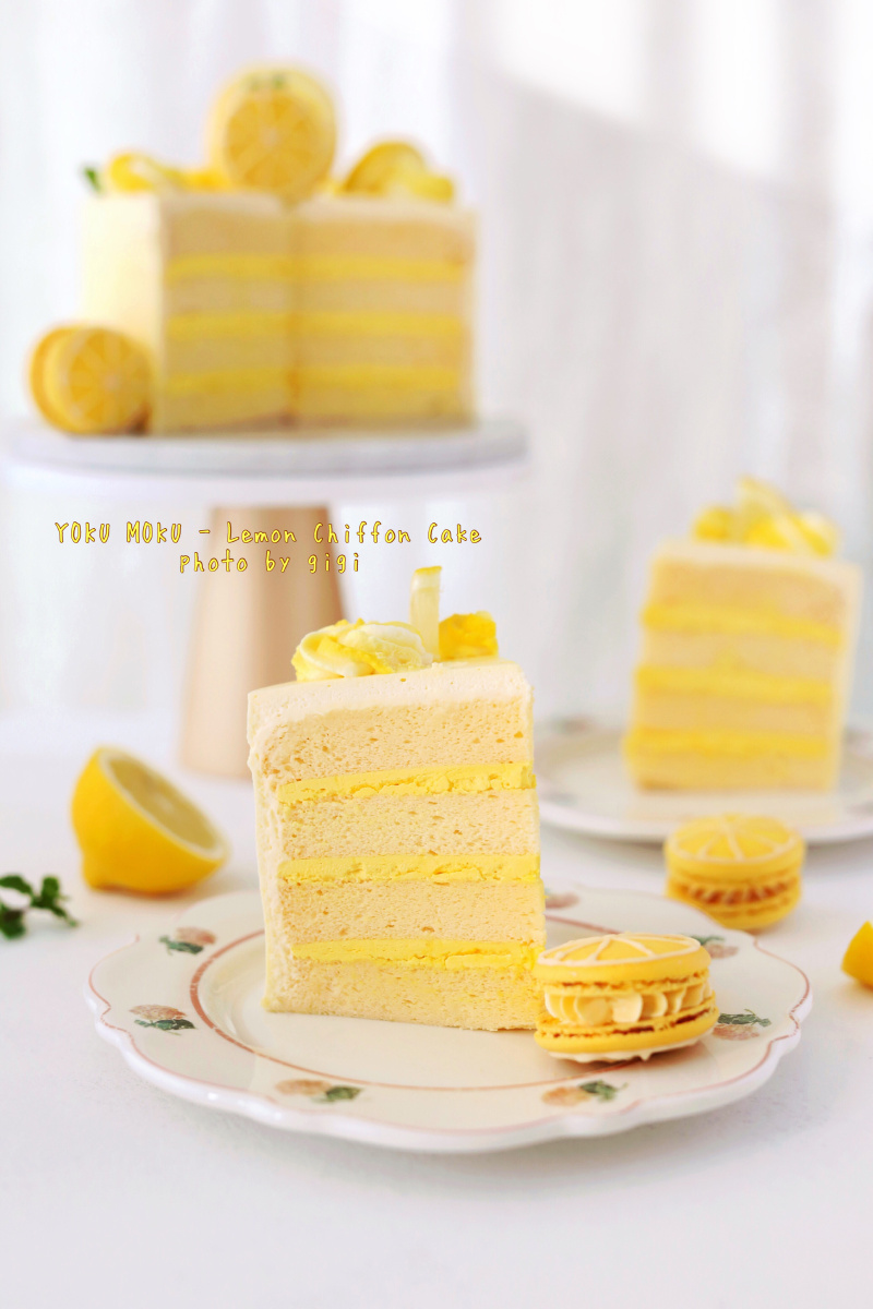 日本yokumoku之柠檬奶油戚风蛋糕