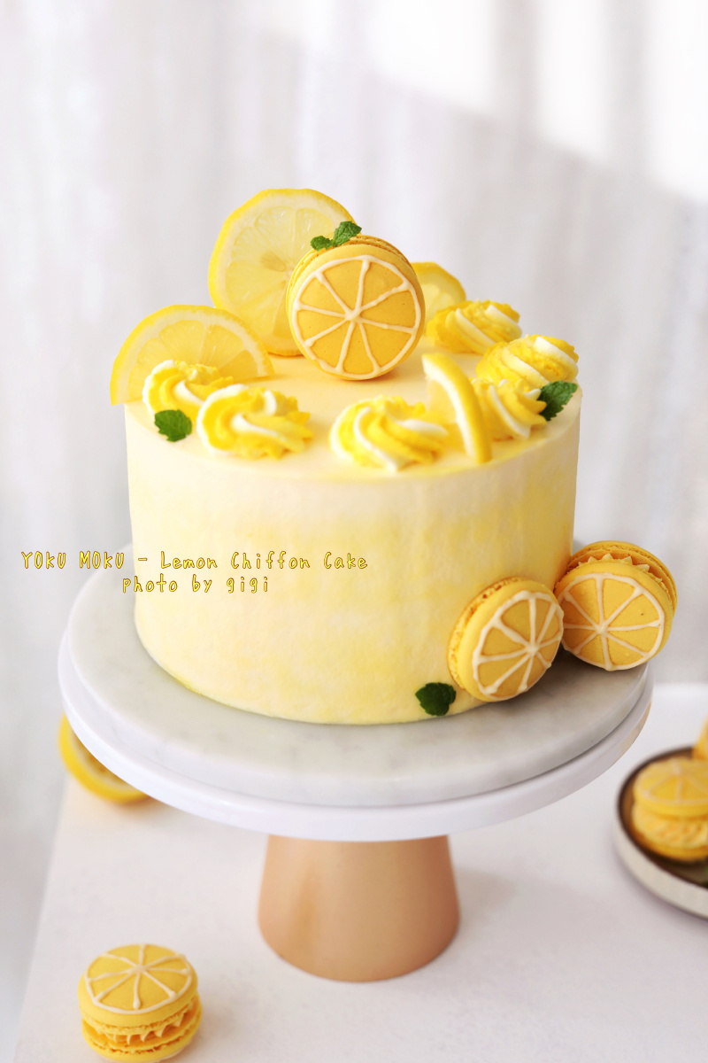 日本yokumoku之柠檬奶油戚风蛋糕