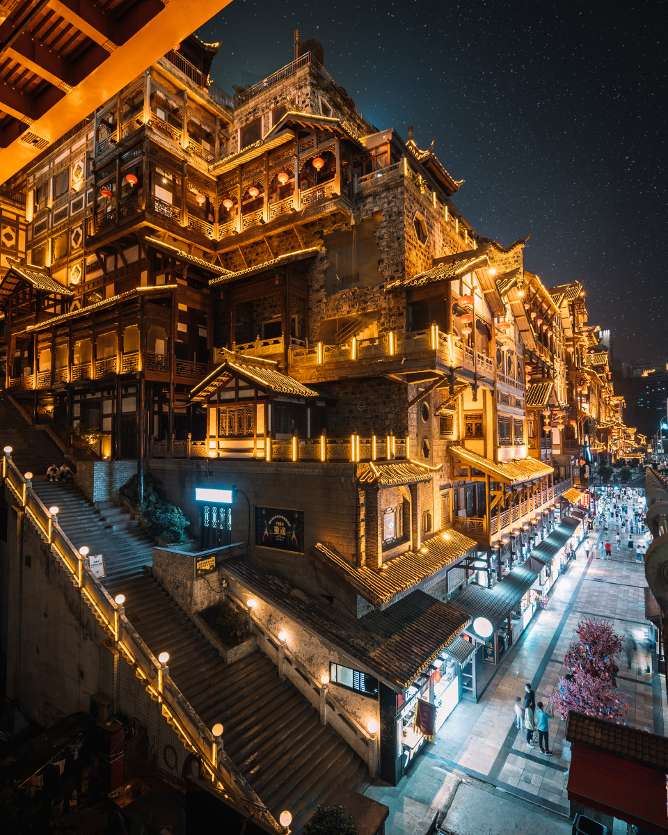 重庆洪崖洞 - lorrnnzo - 图虫