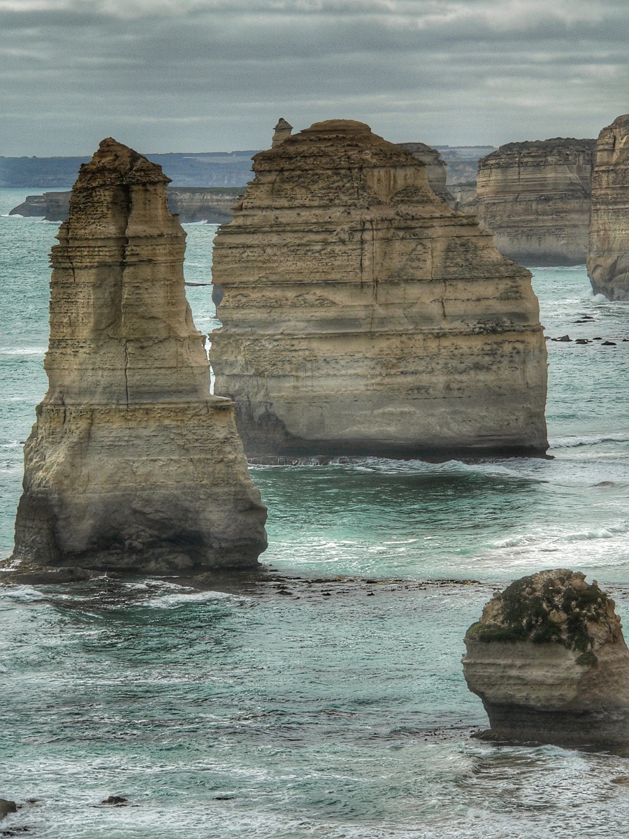 澳大利亚维多利亚州十二使徒岩风光