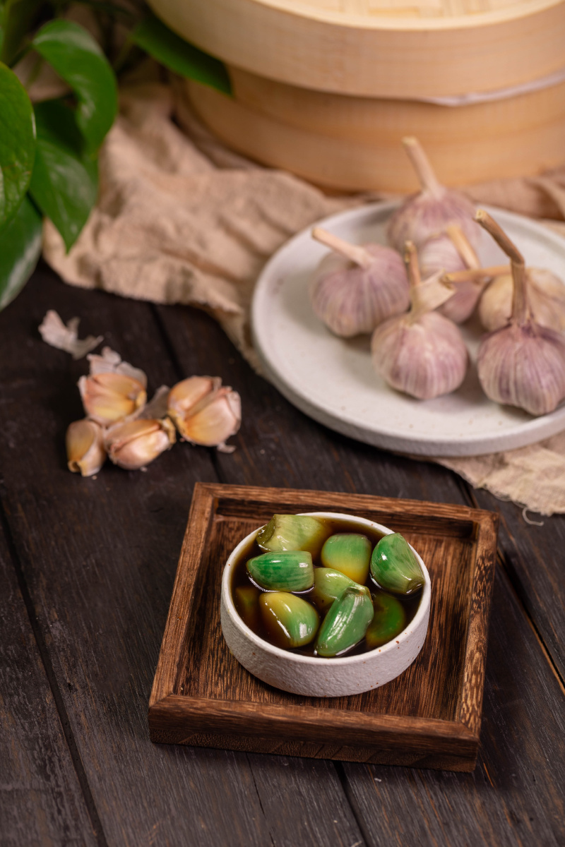 有年味的腊八蒜