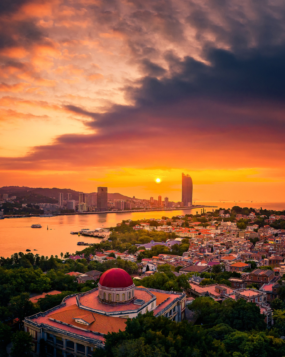 厦门鼓浪屿日出