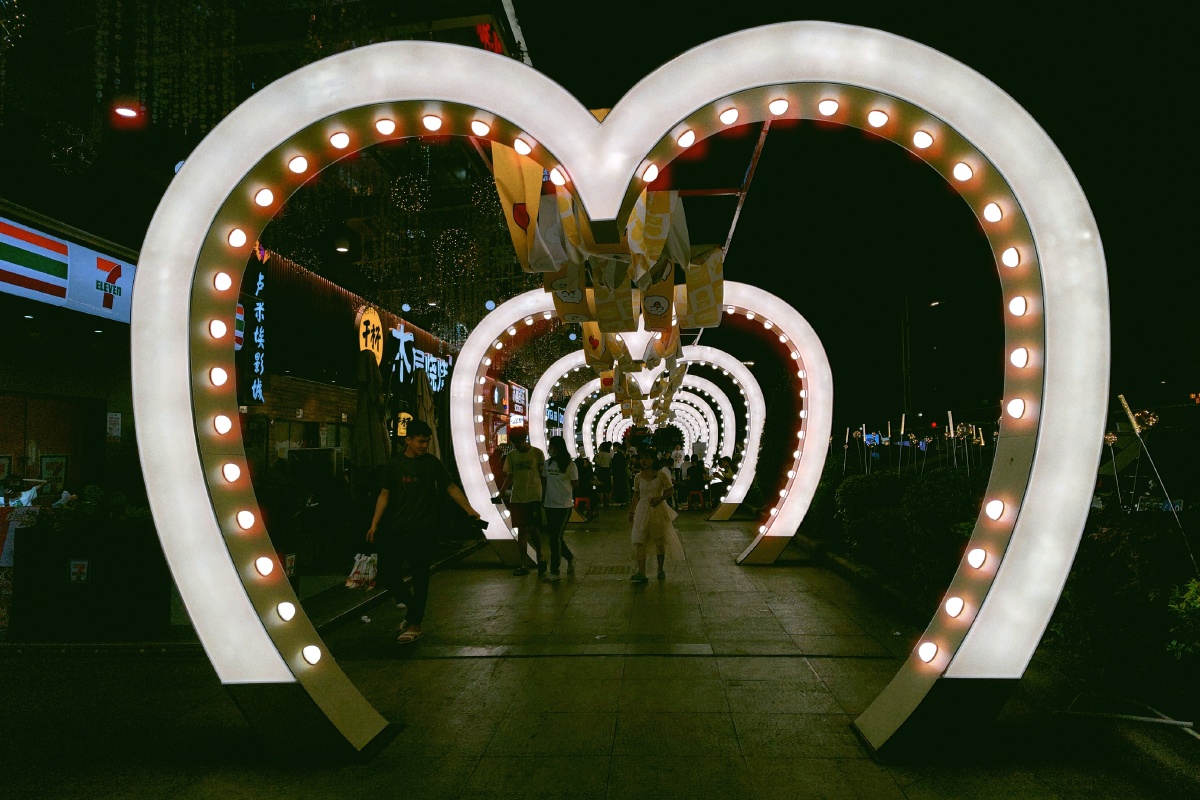顺德印象城夜景