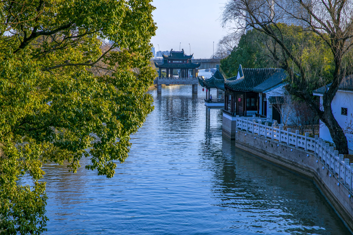 京杭大运河苏州十景:枫桥夜泊,寒山寺 - 冷一文 - 图虫