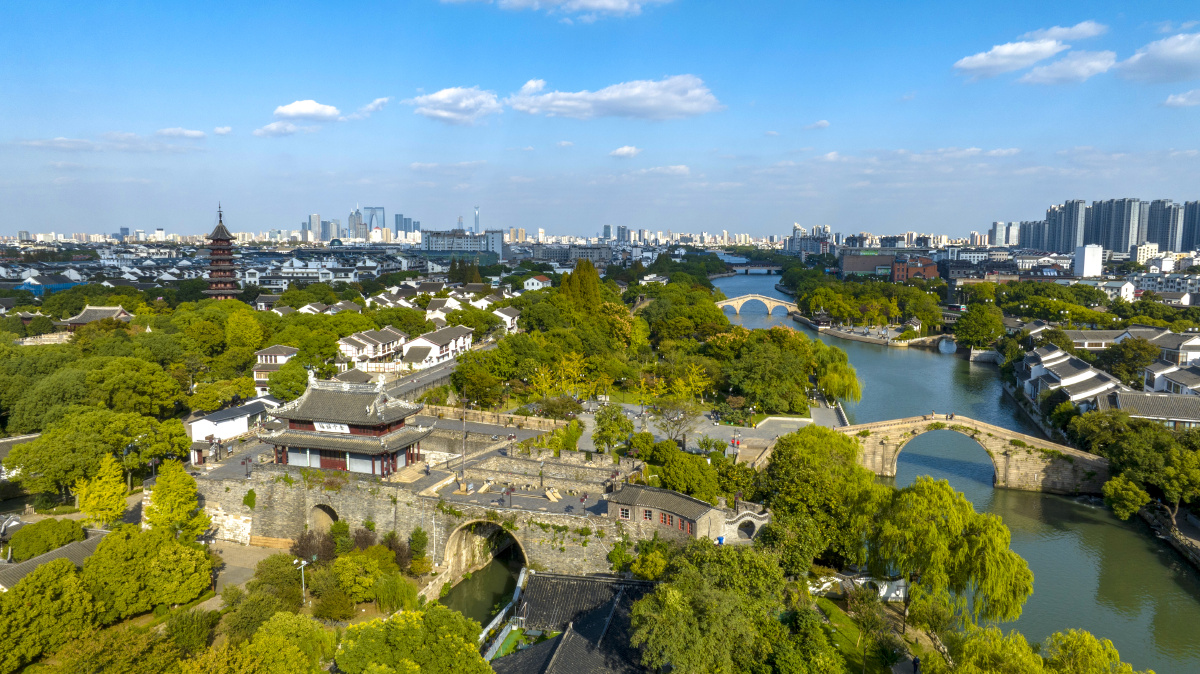 苏州古城门系列:水陆盘门(旅游和古建筑摄 - 冷一文 - 图虫