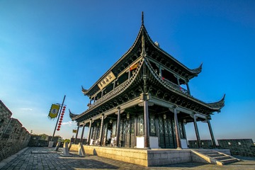 苏州古城门系列：娄门（旅游和古建筑摄影）