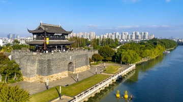 苏州古城门系列：娄门（旅游和古建筑摄影）