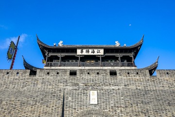 苏州古城门系列：娄门（旅游和古建筑摄影）