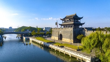 苏州古城门系列：娄门（旅游和古建筑摄影）