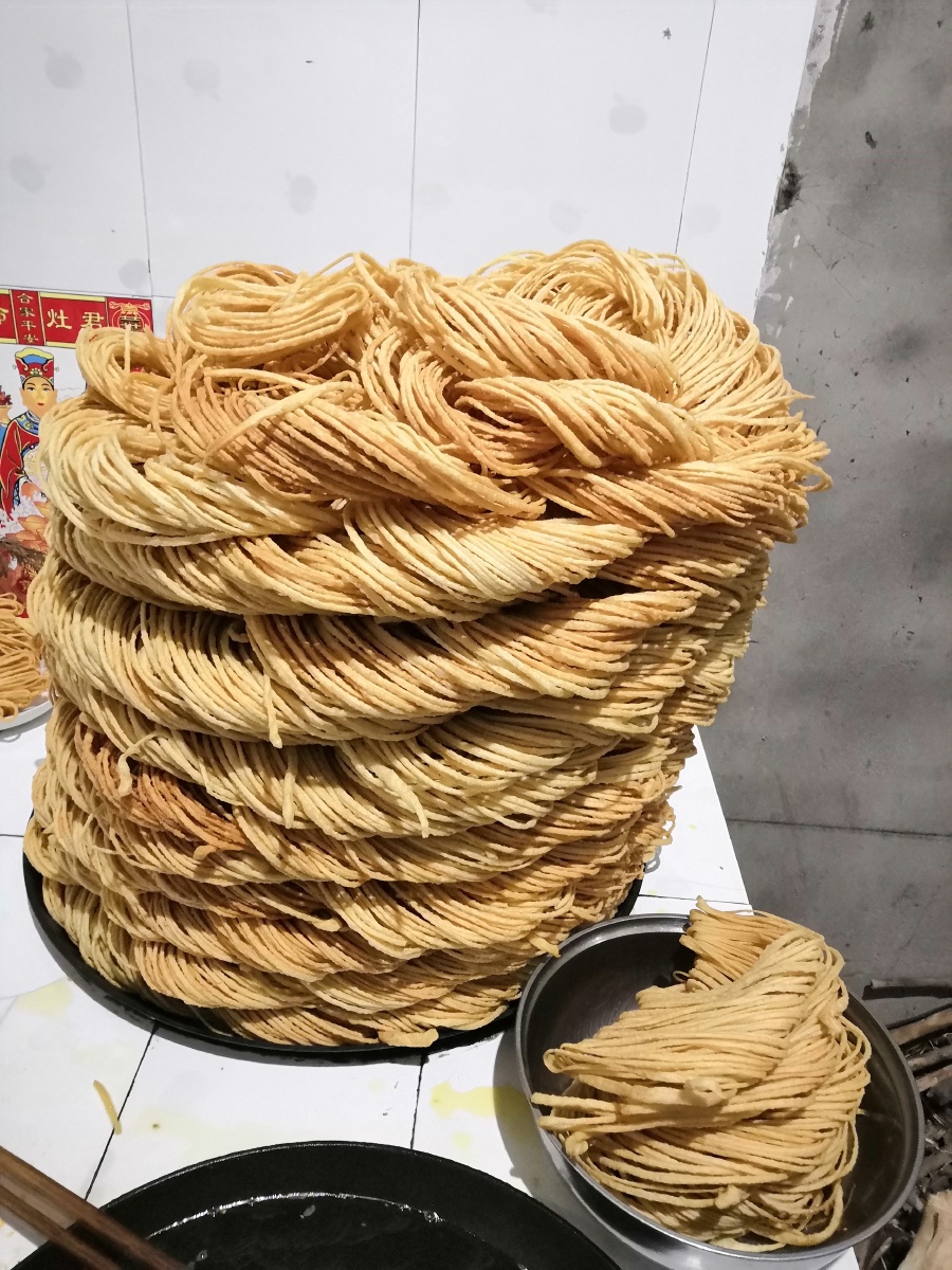 炸馓子