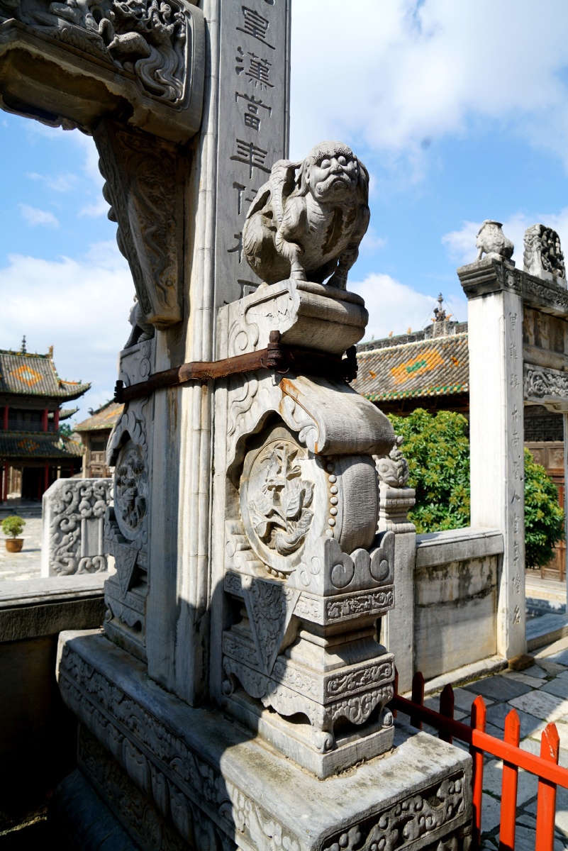 河南社旗山陕会馆石牌坊