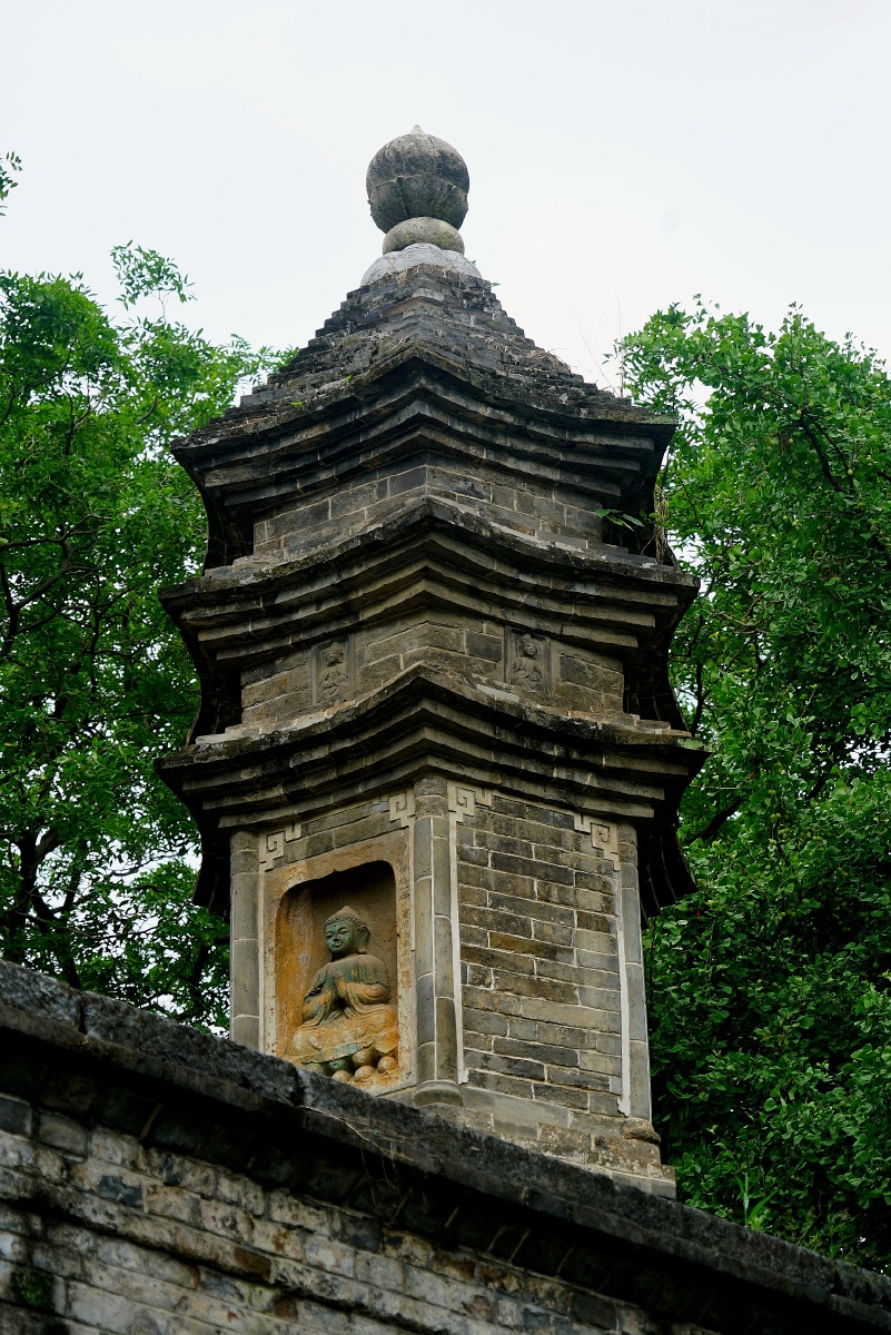 湖北襄阳广德寺多宝塔第三批全国重点文物保护单位建于明金刚宝座式