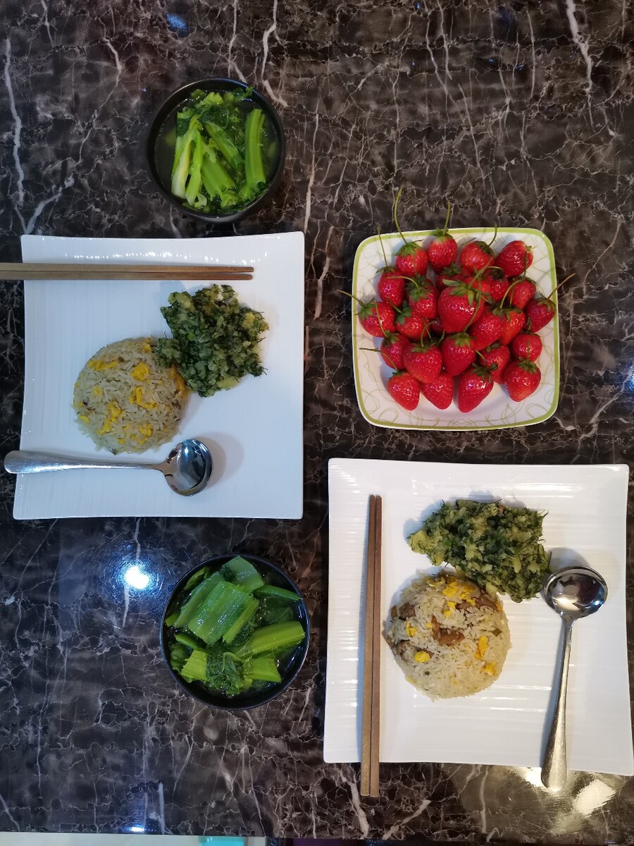 健身餐花菜