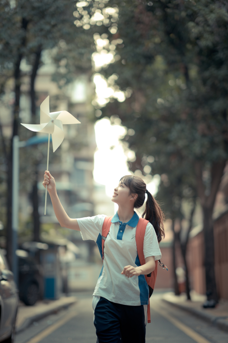 90年代校服的感觉