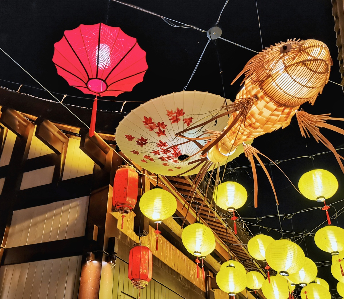 三国印巷夜景重庆云阳网红打卡景点