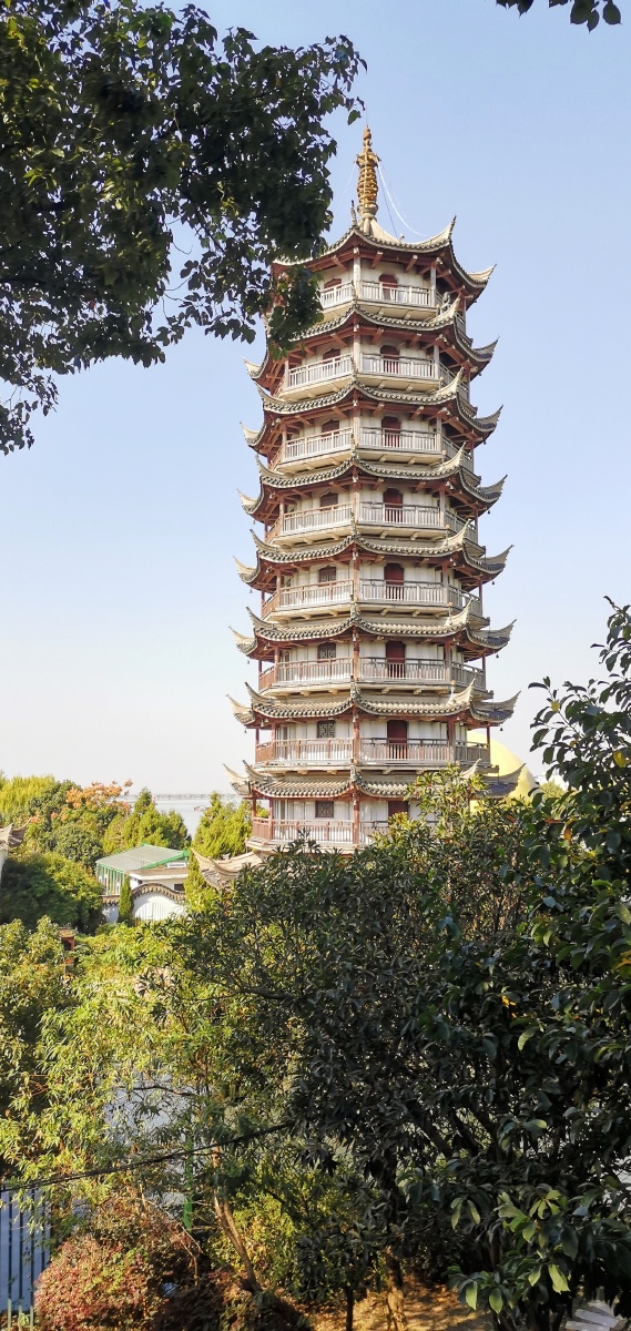 周庄古镇云海塔