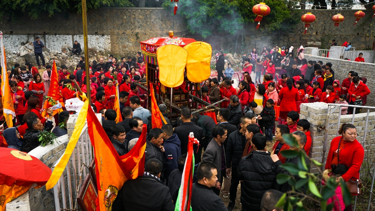 林氏后人纪念妈祖