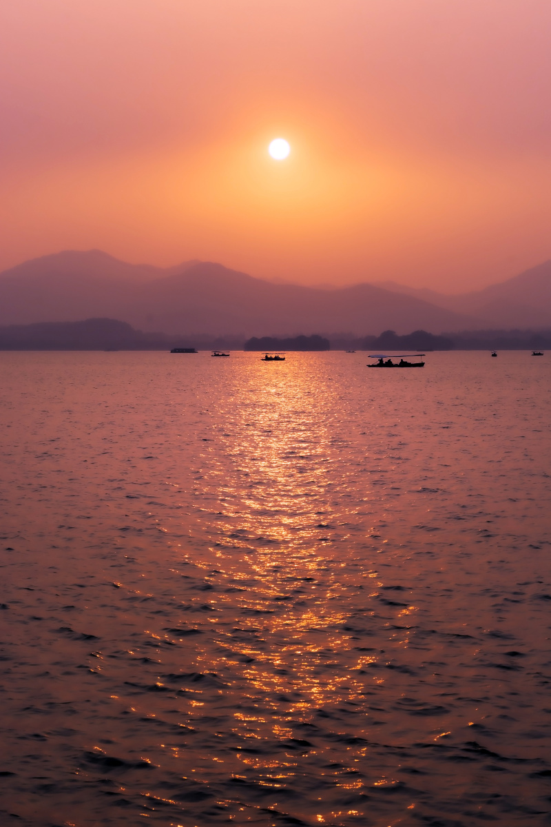 西湖夕照