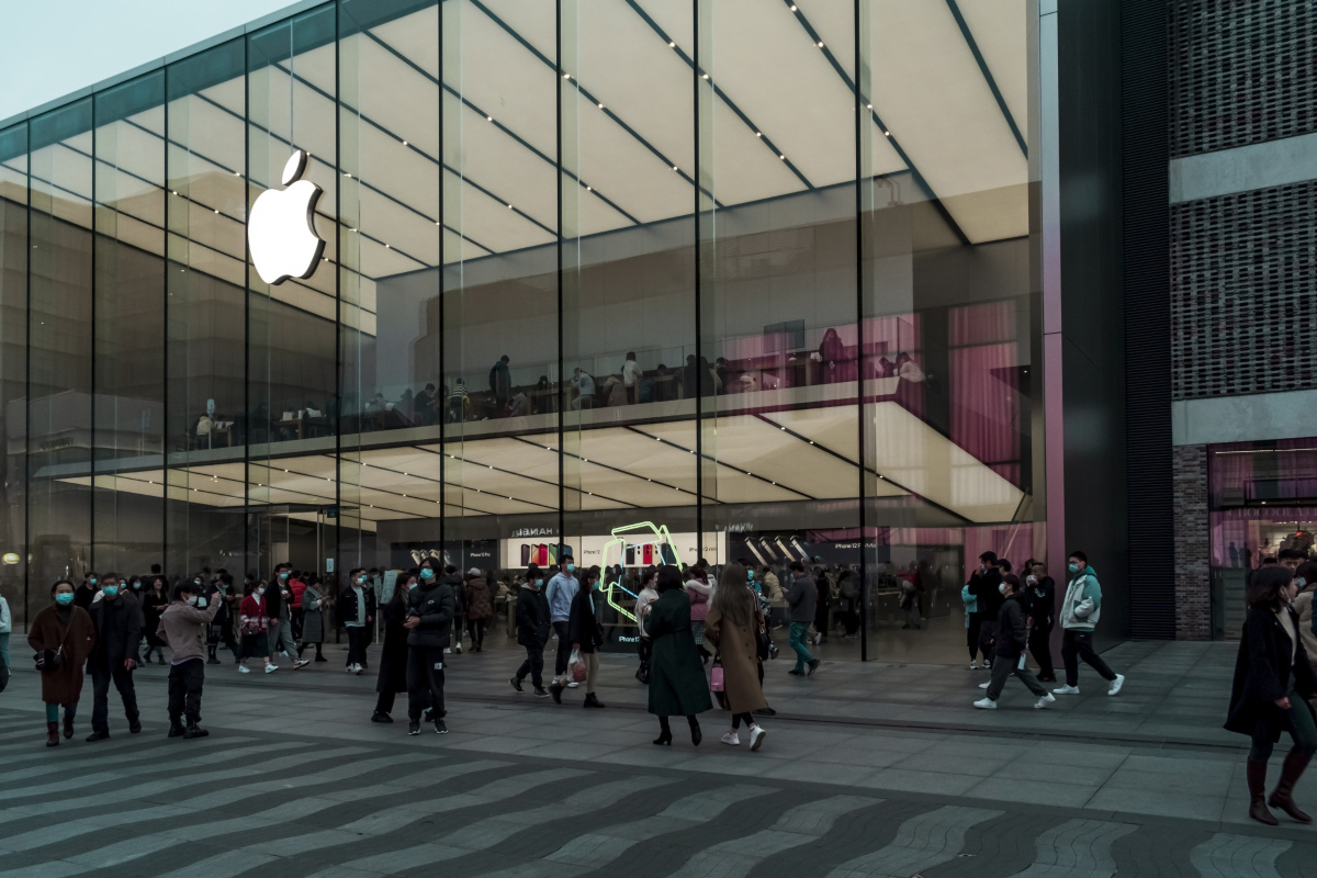 杭州湖滨苹果旗舰店