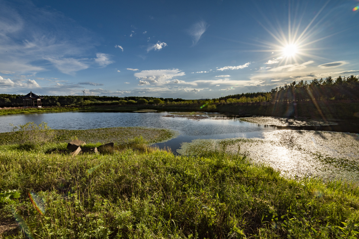 坝上仙湖盛夏的午后流连于塞罕坝上一处无名仙湖的光影中
