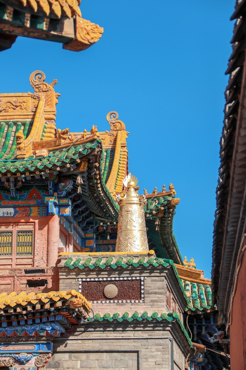 呼市之旅——呼和浩特席力图召内景