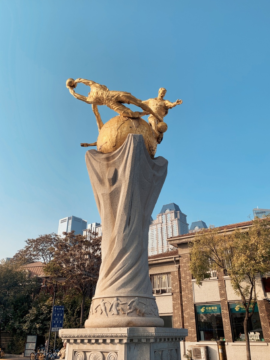 游津门天津五大道雕像