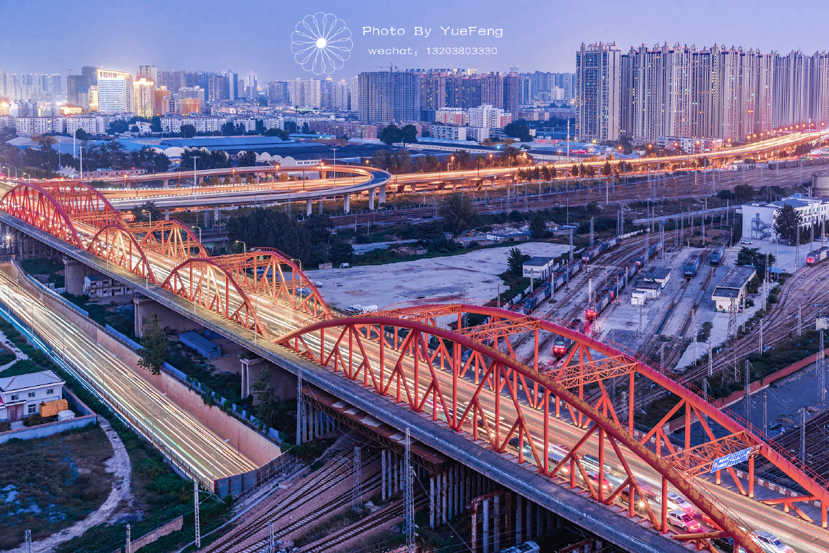 已经封闭的郑州彩虹桥