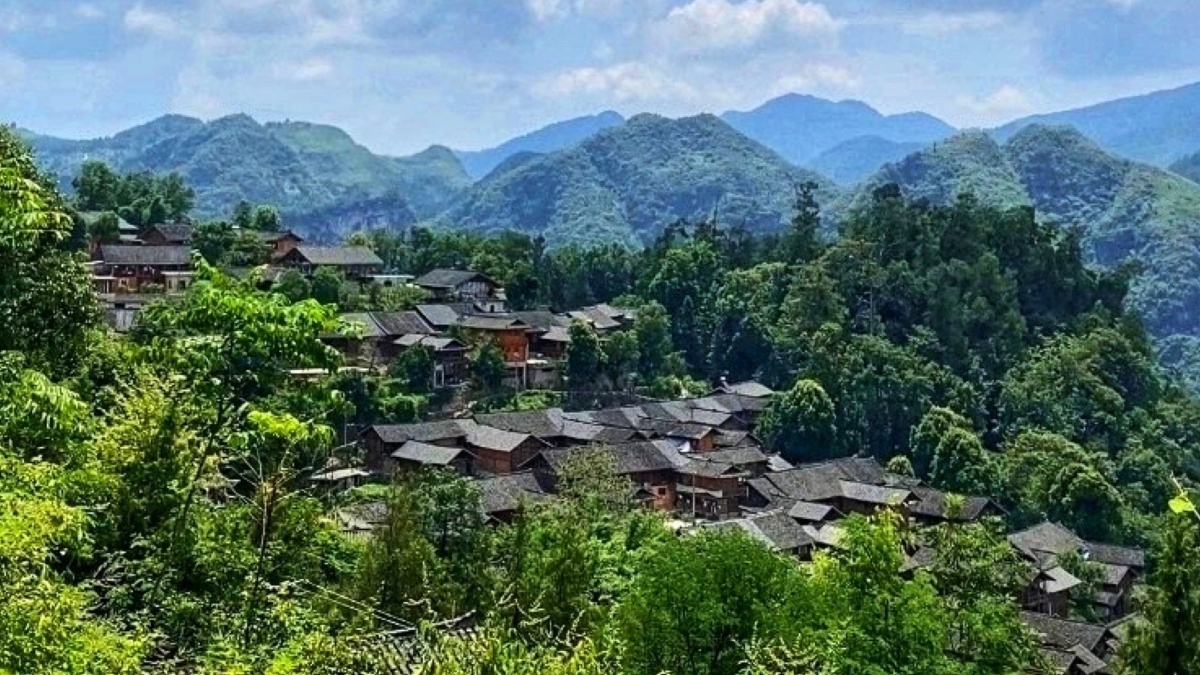 汉人寨子-贵州旅拍照